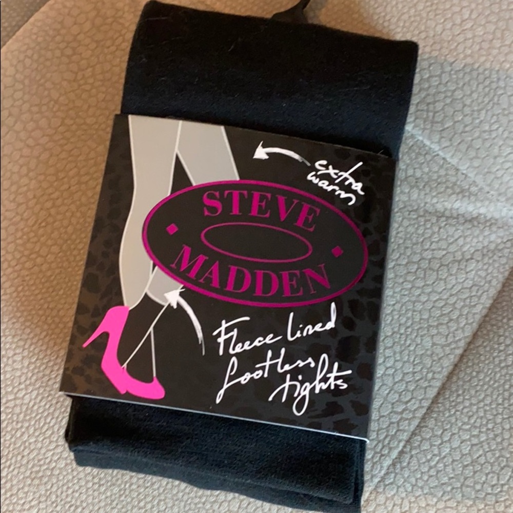 Steve Madden fleece lined tights